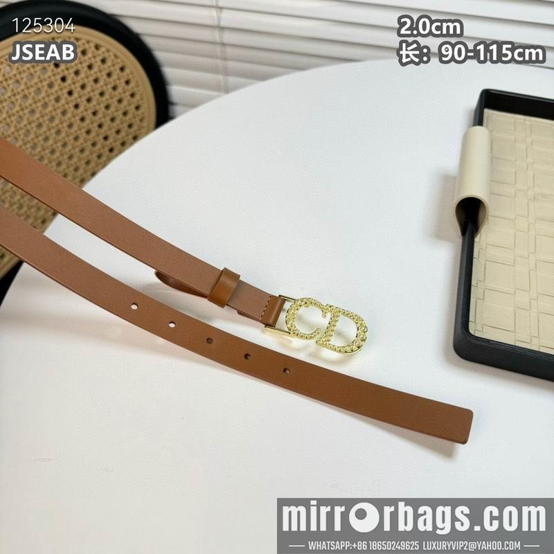 Replica Dior belt 20mmX90-115cm 8L18