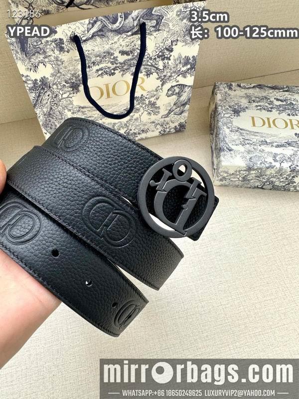Replica Dior belt 35mmX100-125cm 8L31