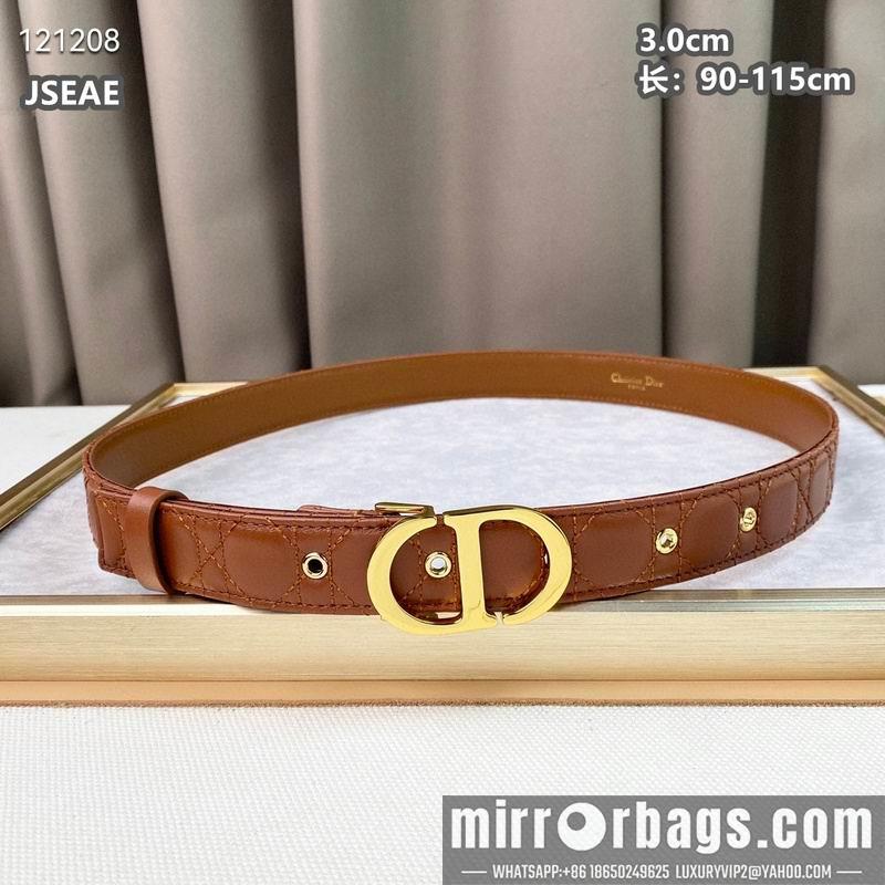 Replica Dior belt 30mmX90-115cm 8L111007