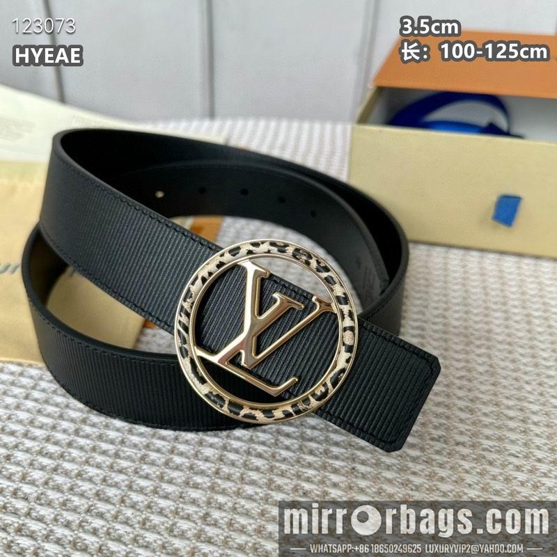 Replica LV belt 35mmX100-125cm 8L07
