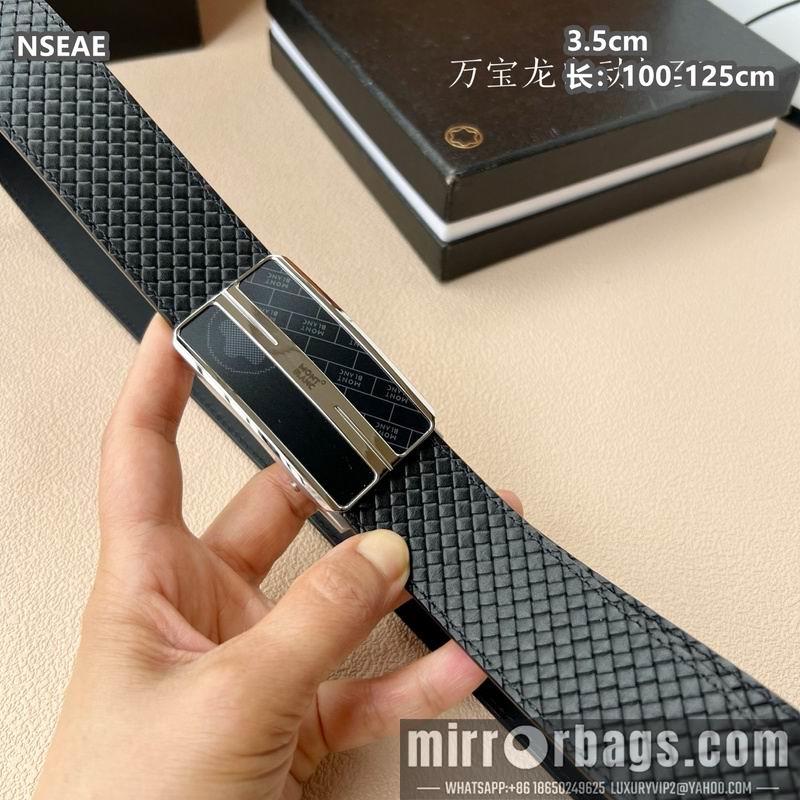 Replica Montlanc belt 35mmX100-125cm 8L67