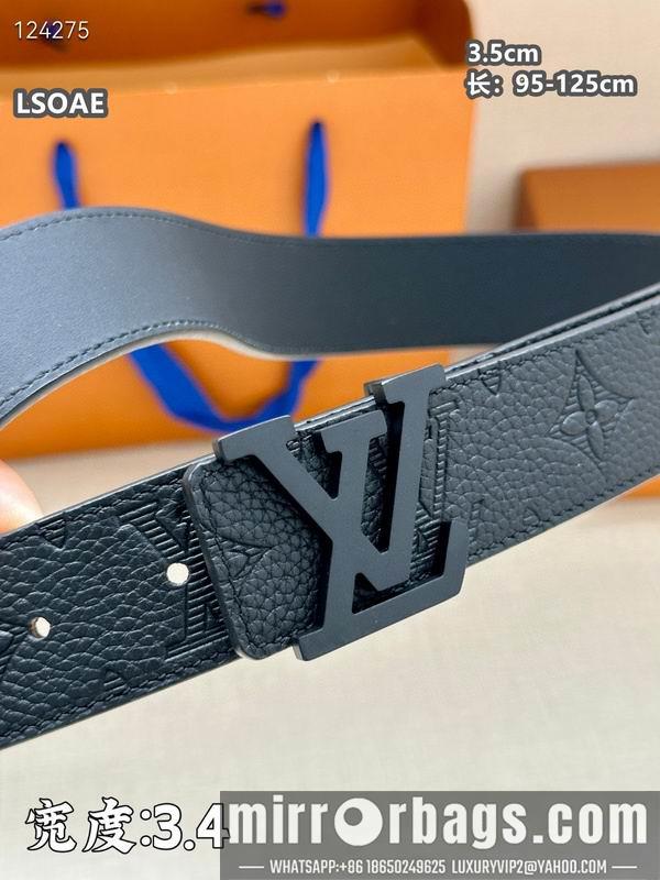 Replica LV belt 35mmX95-125cm 8L08