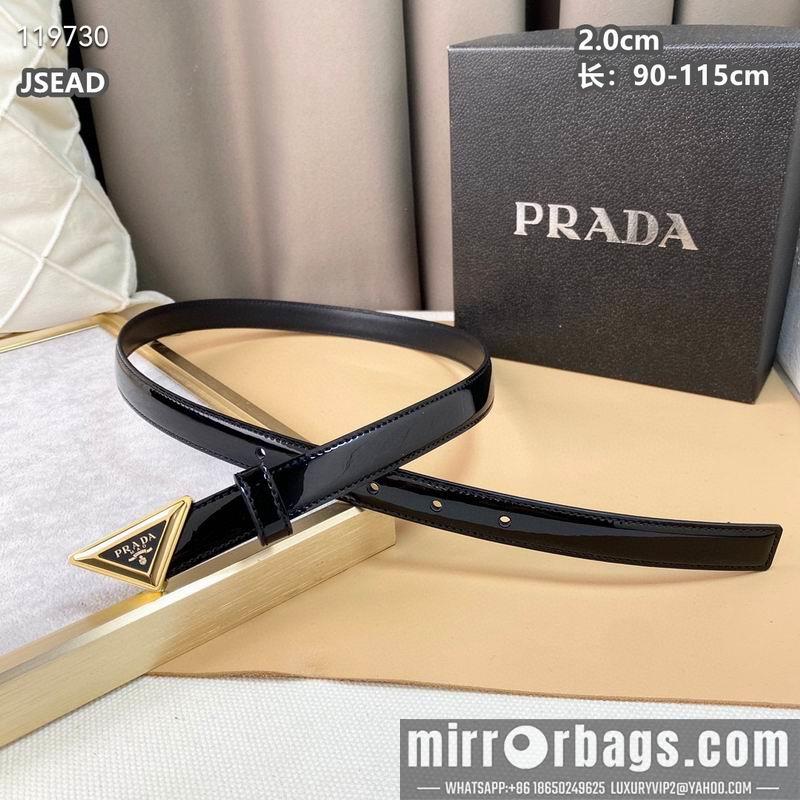 Replica Prada belt 20mmX90-115cm 8L040801