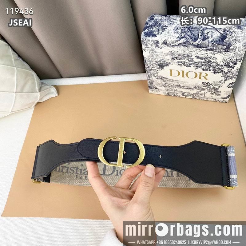 Replica Dior belt 60mmX90-115cm 8L040801