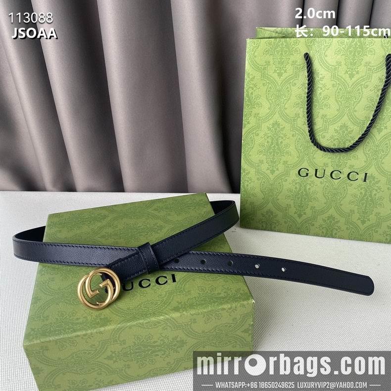 Replica Gucci belt 20mmX95-115cm 8L05