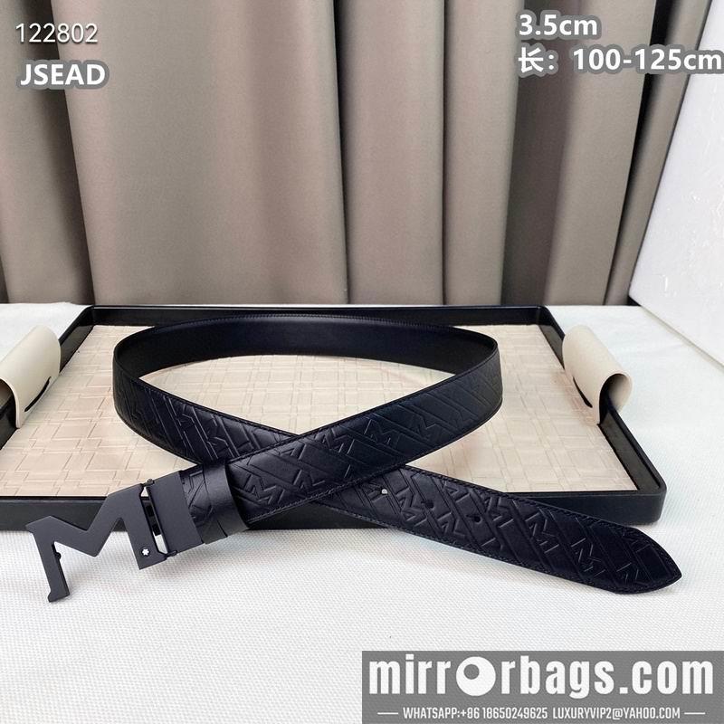 Replica Montblanc belt 35mmX100-125cm 8L25