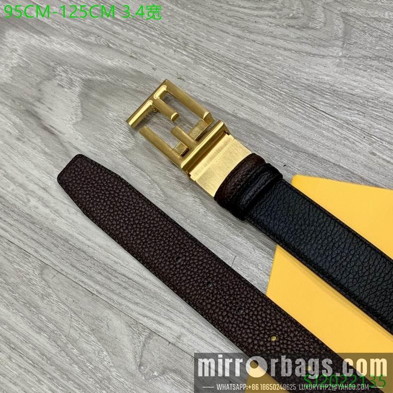Replica Fendi Belt 34mmX95-125cm 7D04