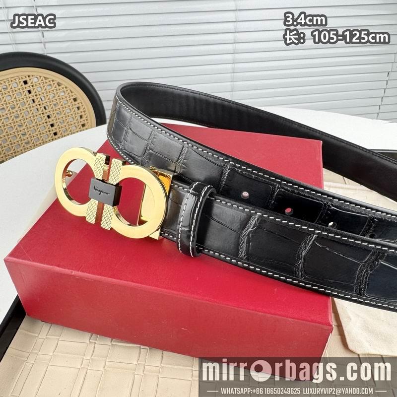 Replica Ferragamo belt 34mmX105-125cm 8L13