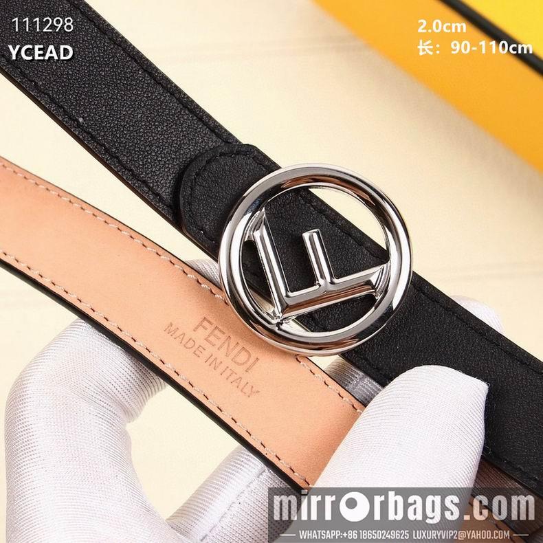 Replica Fendi Belt 20mmX90-110cm 8L07