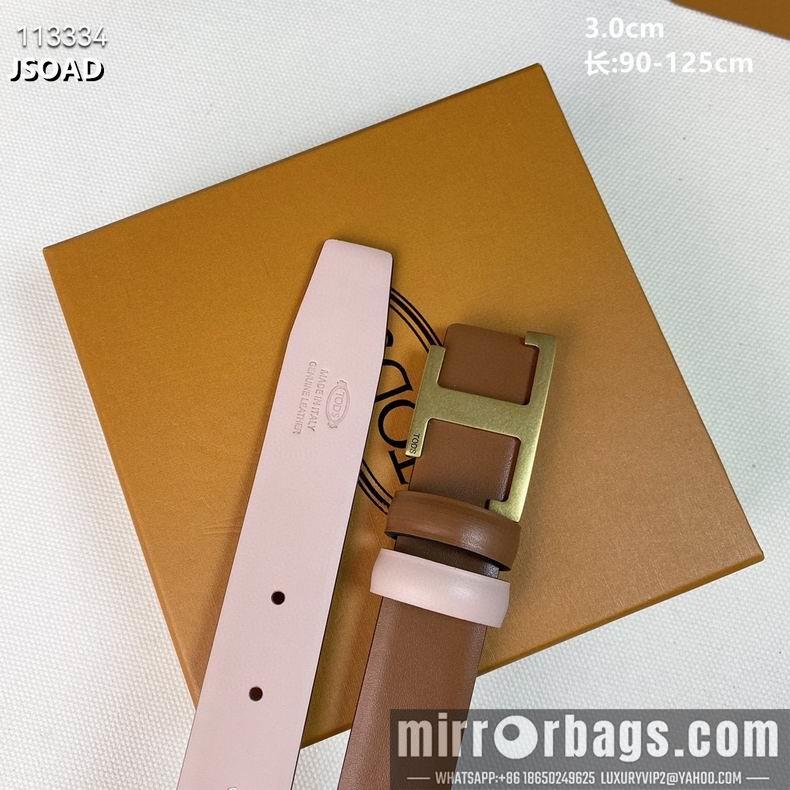Replica Tod's belt 30mmX90-125cm 8L082501