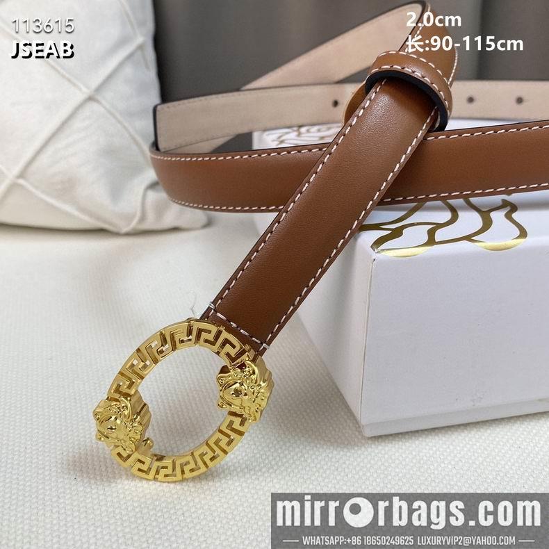 Replica Versace belt 20mmX90-115cm 8L082502