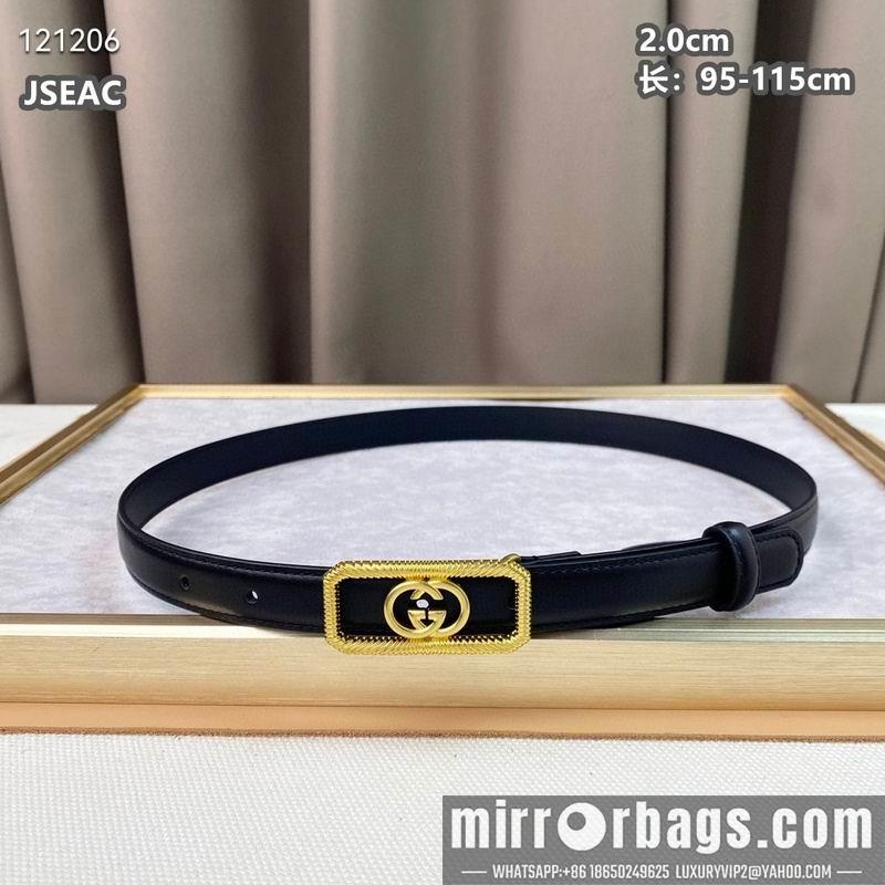Replica Gucci belt 20mmX95-115cm 8L15