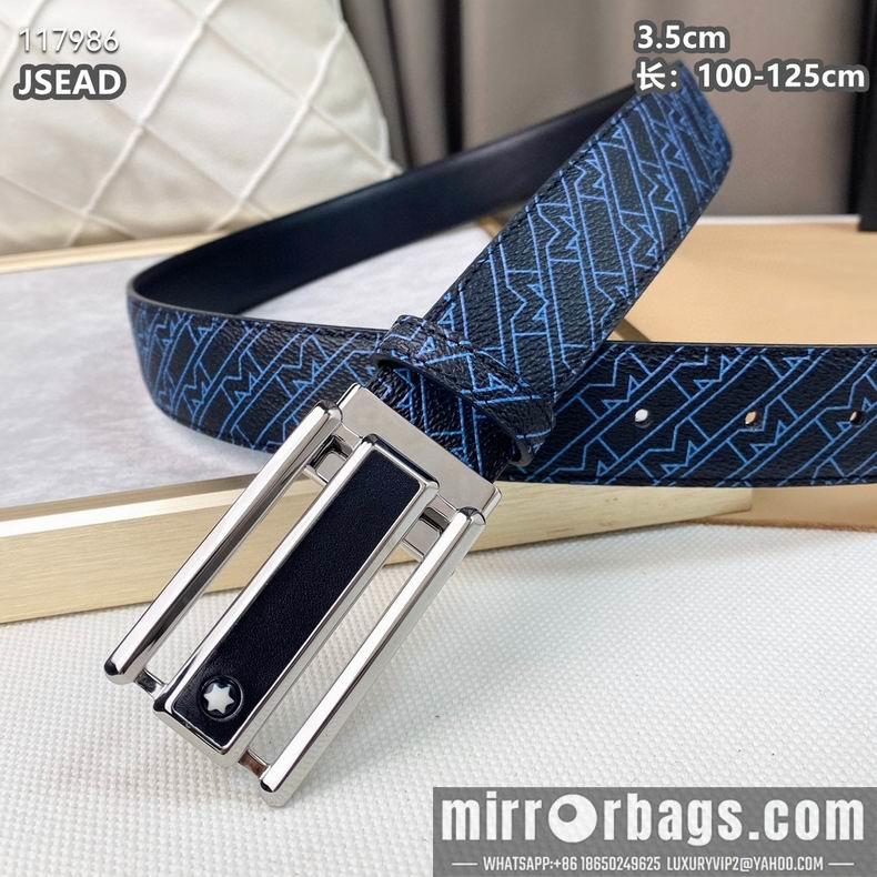 Replica Montblanc belt 35mmX100-125cm 8L12