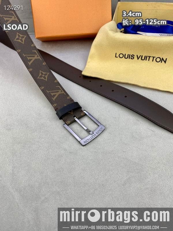 Replica LV belt 34mmX95-125cm 8L24