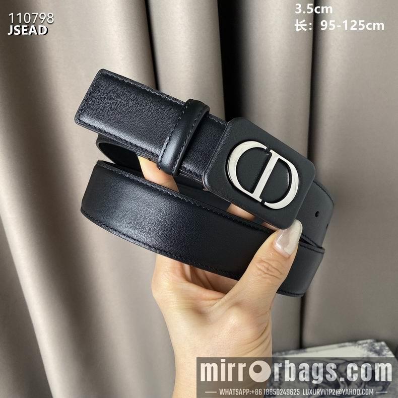 Replica Dior Belt 35mm 95-125cm 8L07