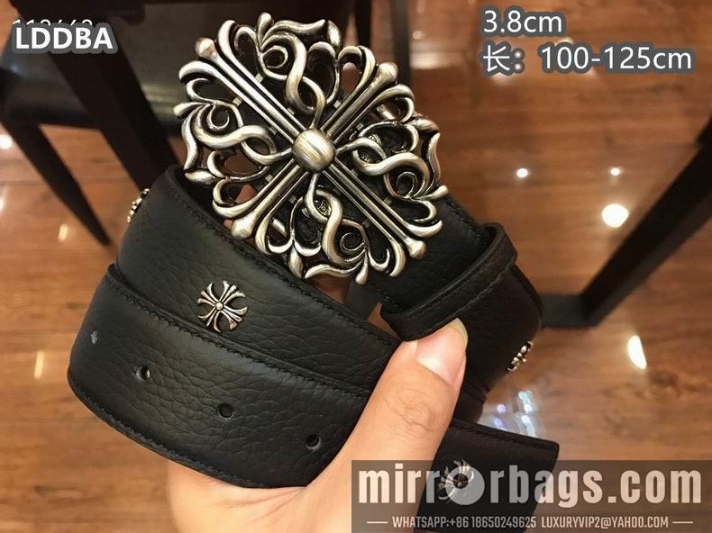Replica Chrome Hearts belt 38mmX100-125cm 8L05