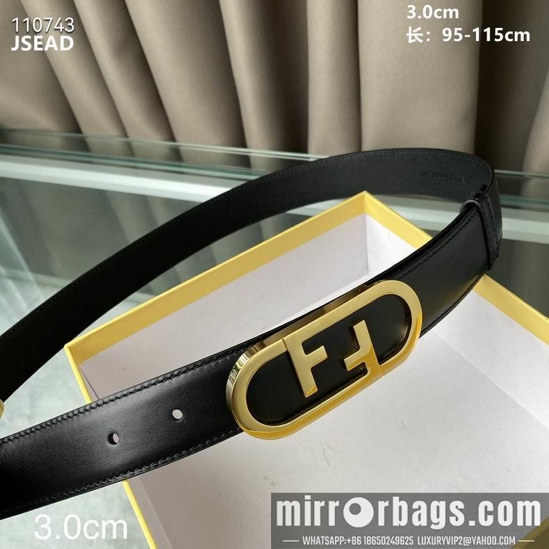 Replica Fendi Belt 30mmX90-115cm 8L02