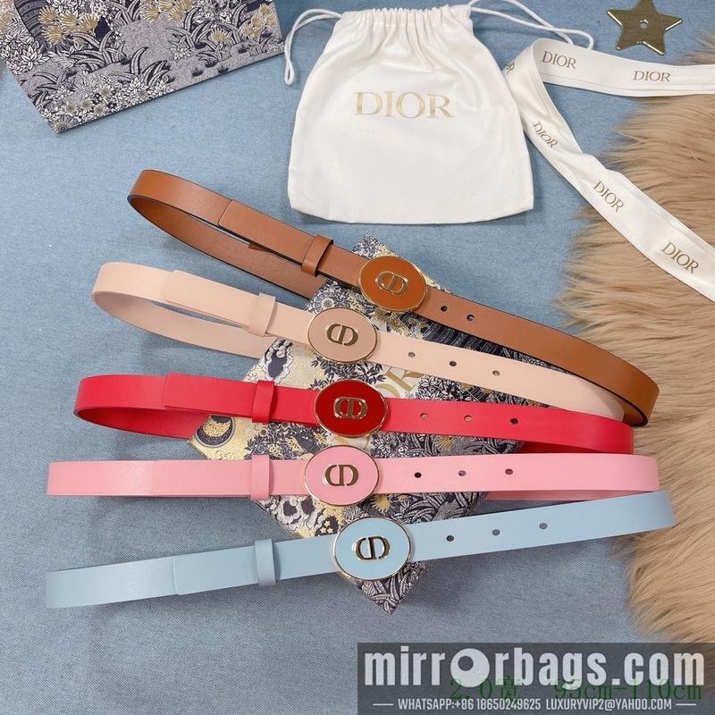 Replica Dior Belt 20mmX95-110cm 7d01