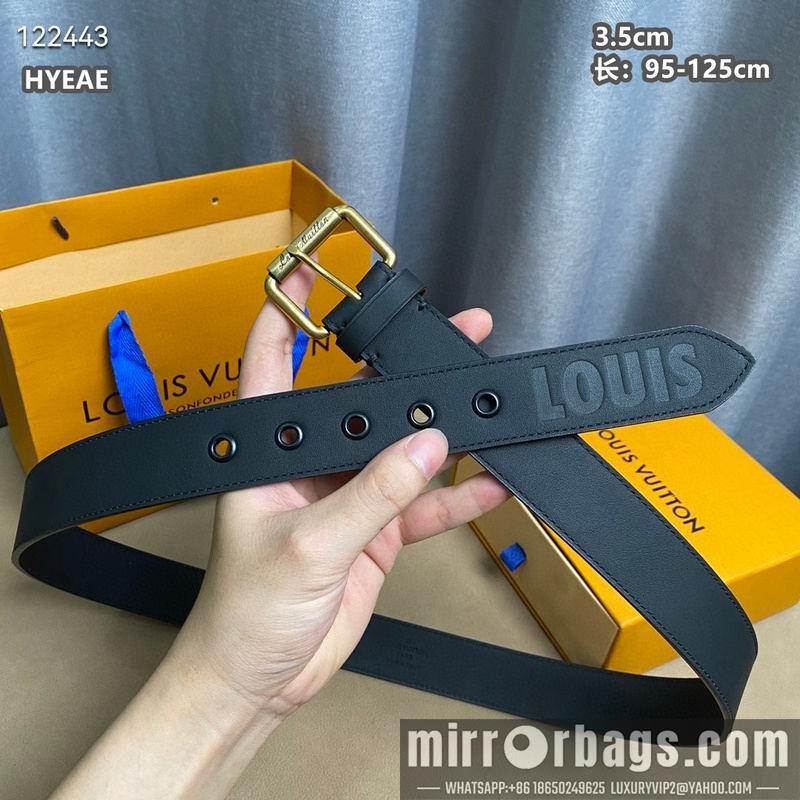 Replica LV belt 35mmX95-125cm 8L33