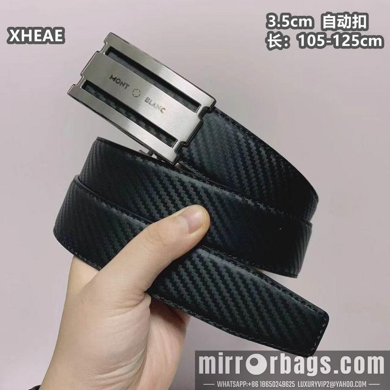 Replica Montlanc belt 35mmX100-125cm 8L83