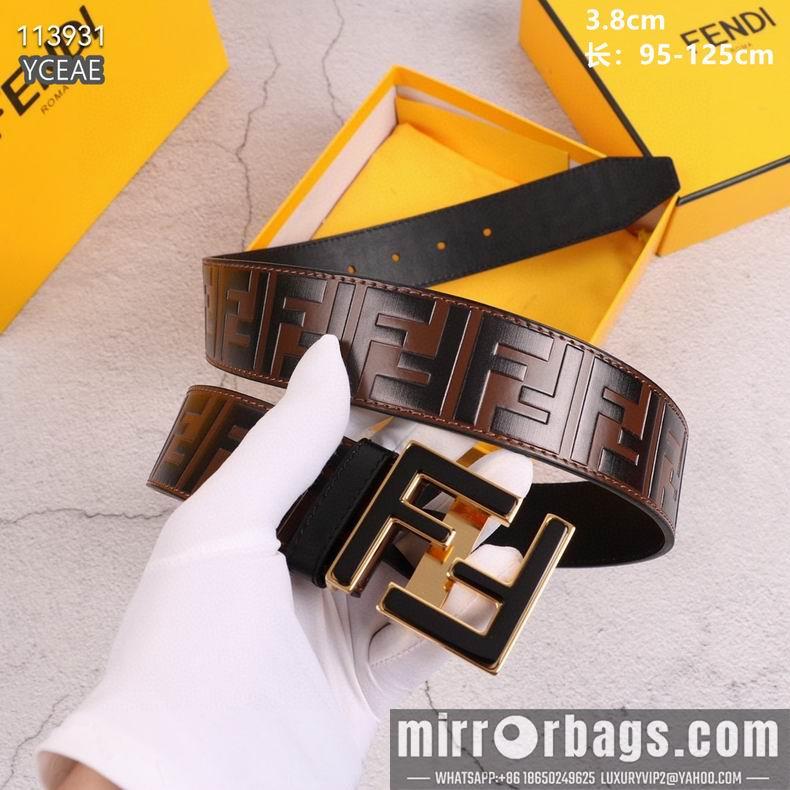 Replica Fendi Belt 38mmX95-125cm 8L03