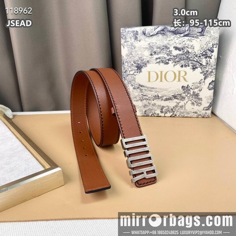 Replica Dior belt 30mmX95-115cm 8L040804