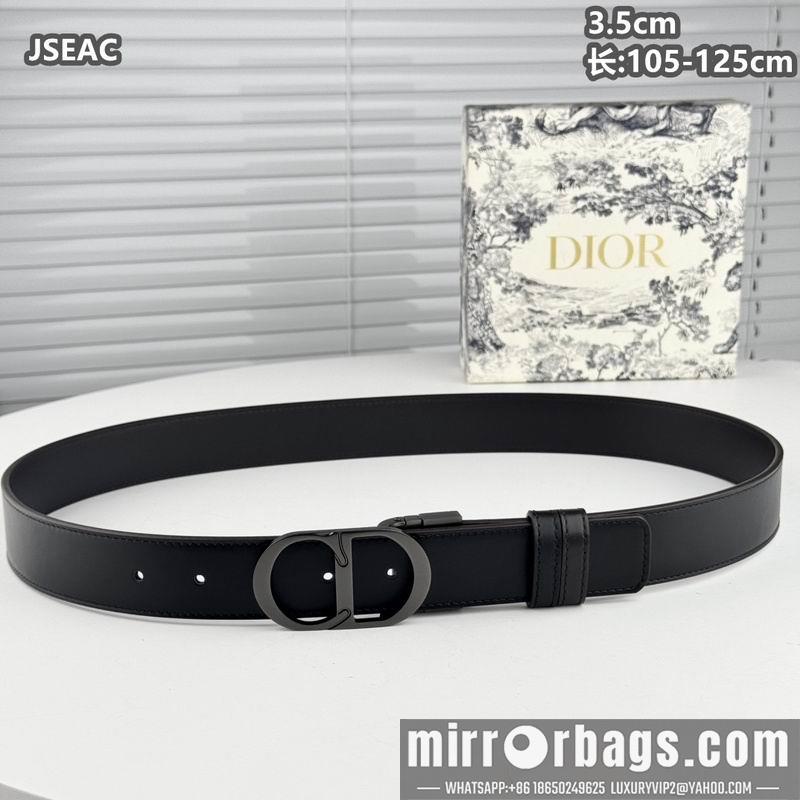 Replica Dior belt 35mmX105-125cm 8L35