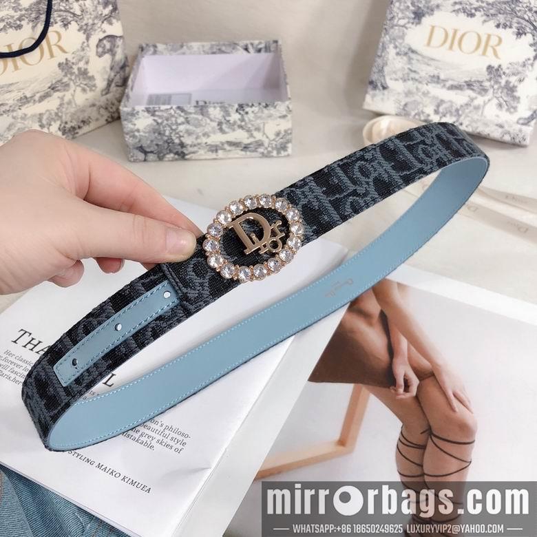 Replica Dior Belt 30mmX95-110cm 7d07