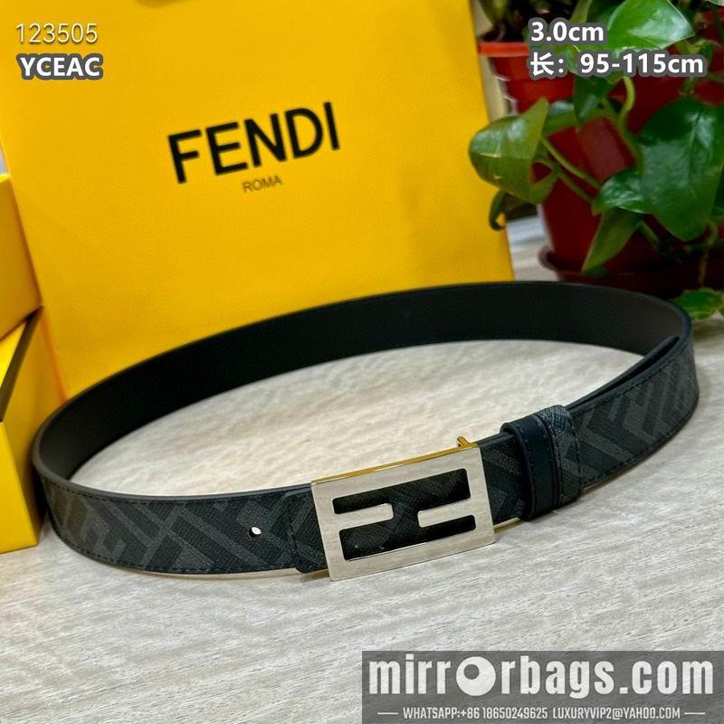 Replica Fendi belt 30mmX95-115cm  8L21