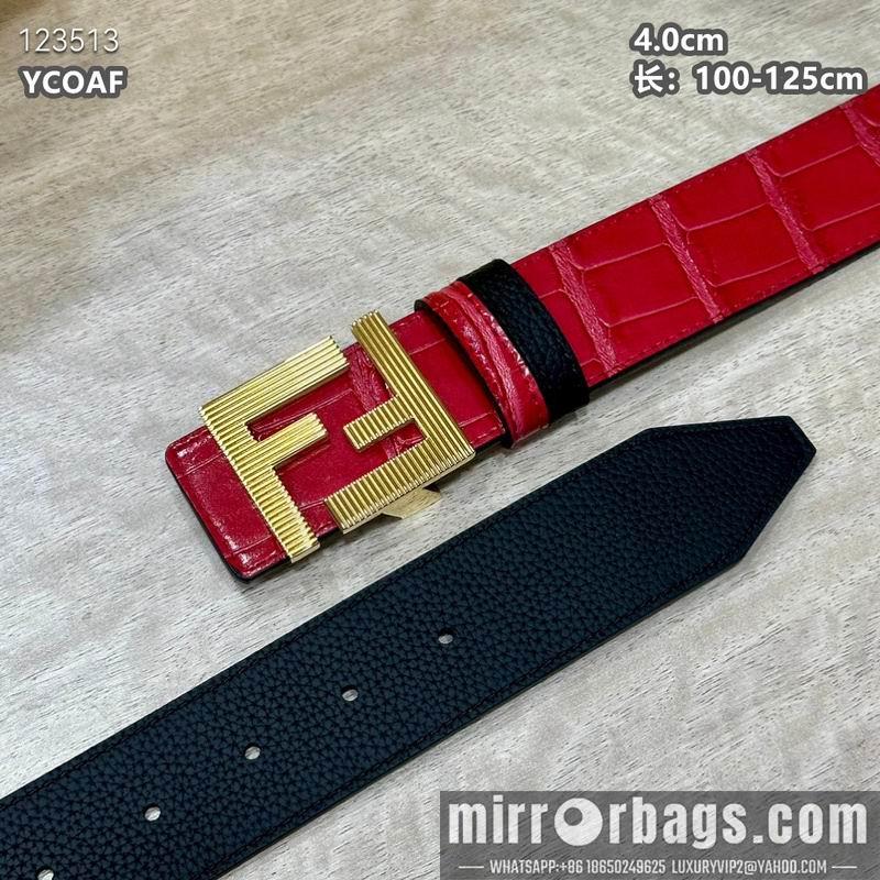 Replica Fendi belt 40mmX100-125cm  8L34