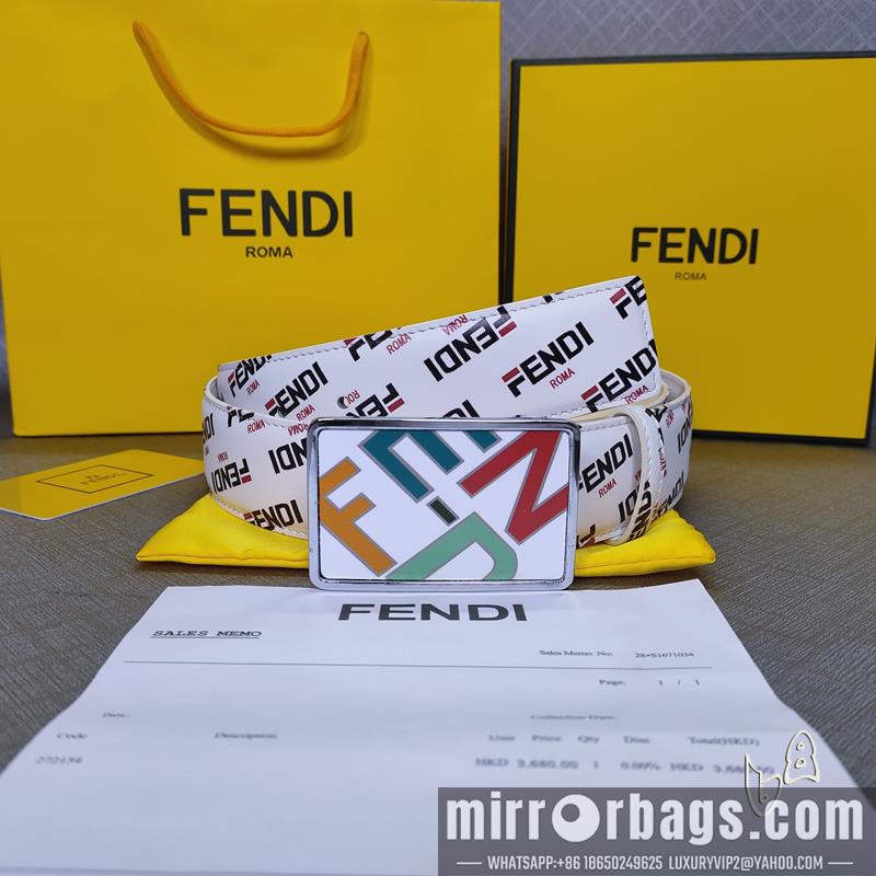 Replica Fendi belt 38mmX80-125cm lb02