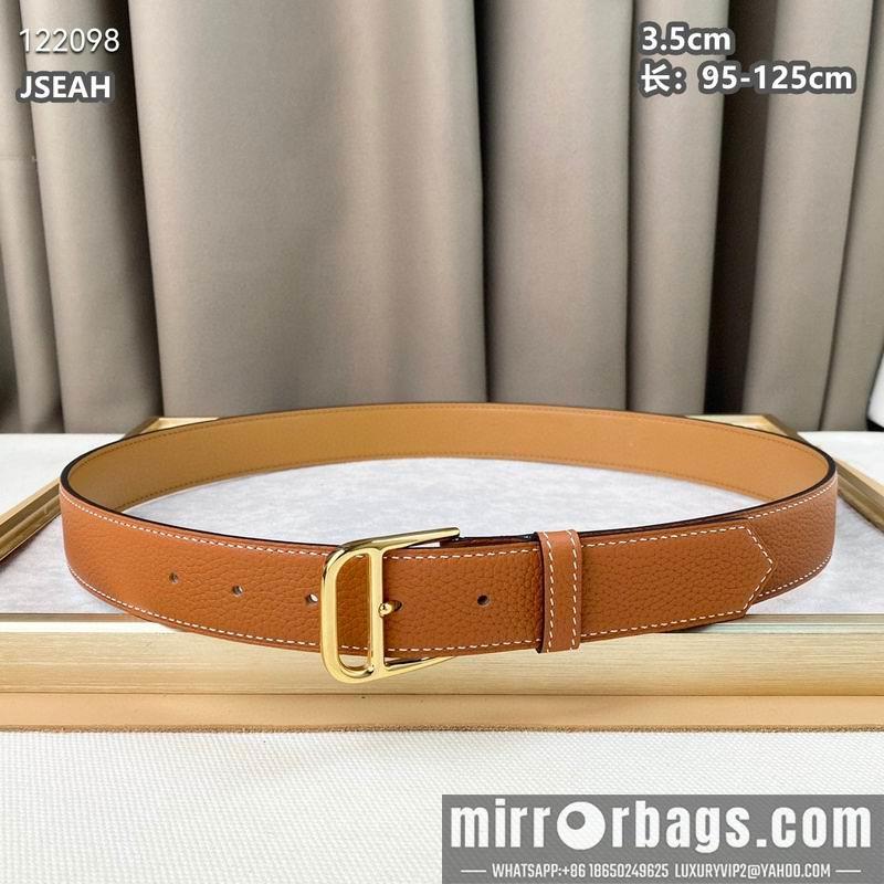 Replica Hermes belt 35mmX95-125cm 8L09