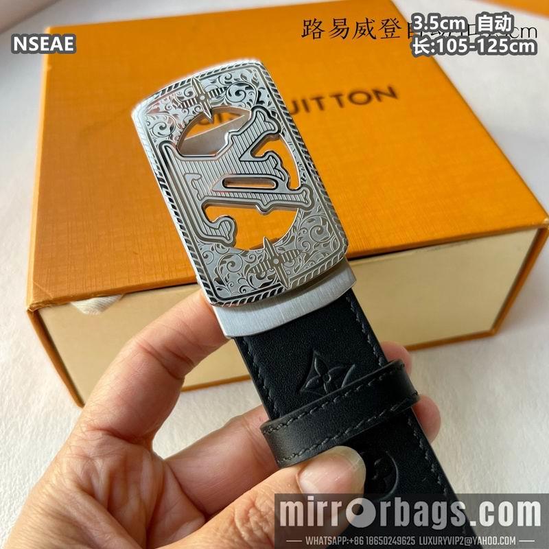 Replica LV belt 35mmX105-125cm 8L76
