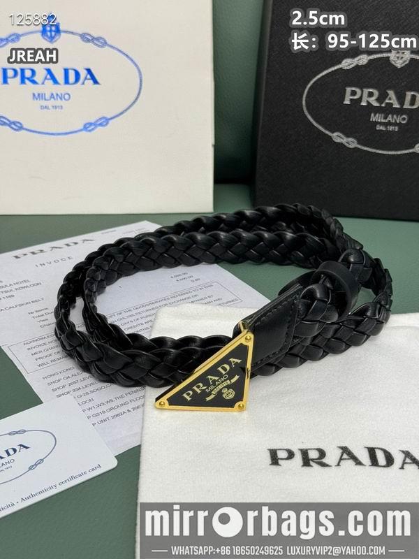 Replica Prada belt 25mmX95-125cm 8L01