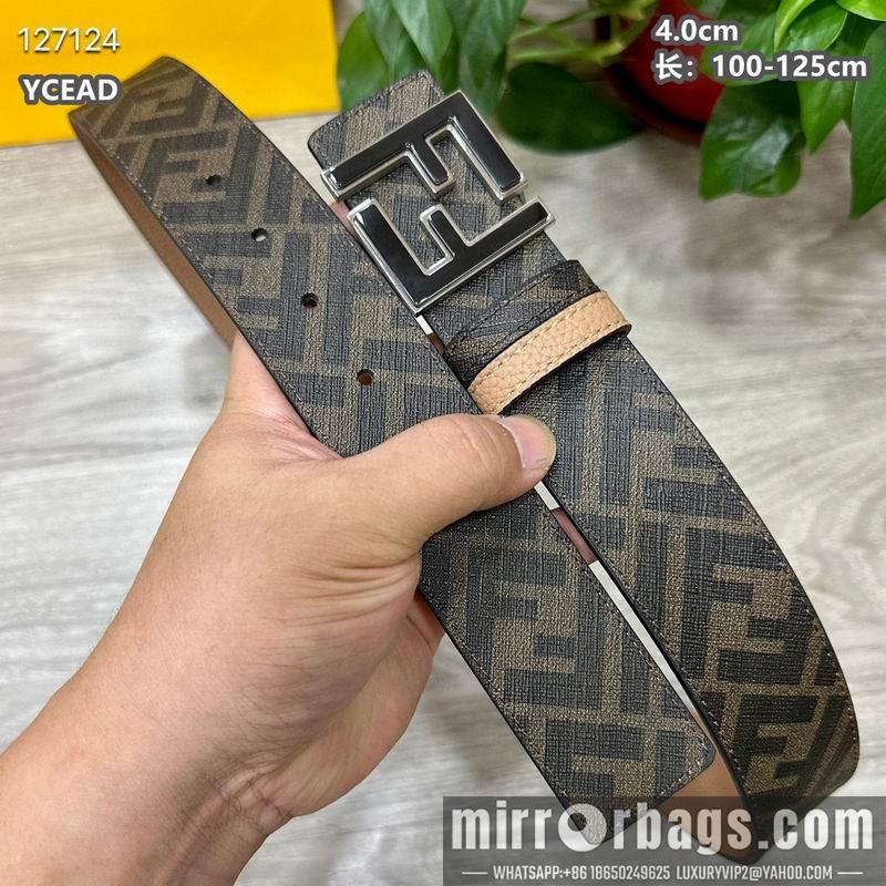 Replica Fendi belt 40mmX100-125cm 8L133