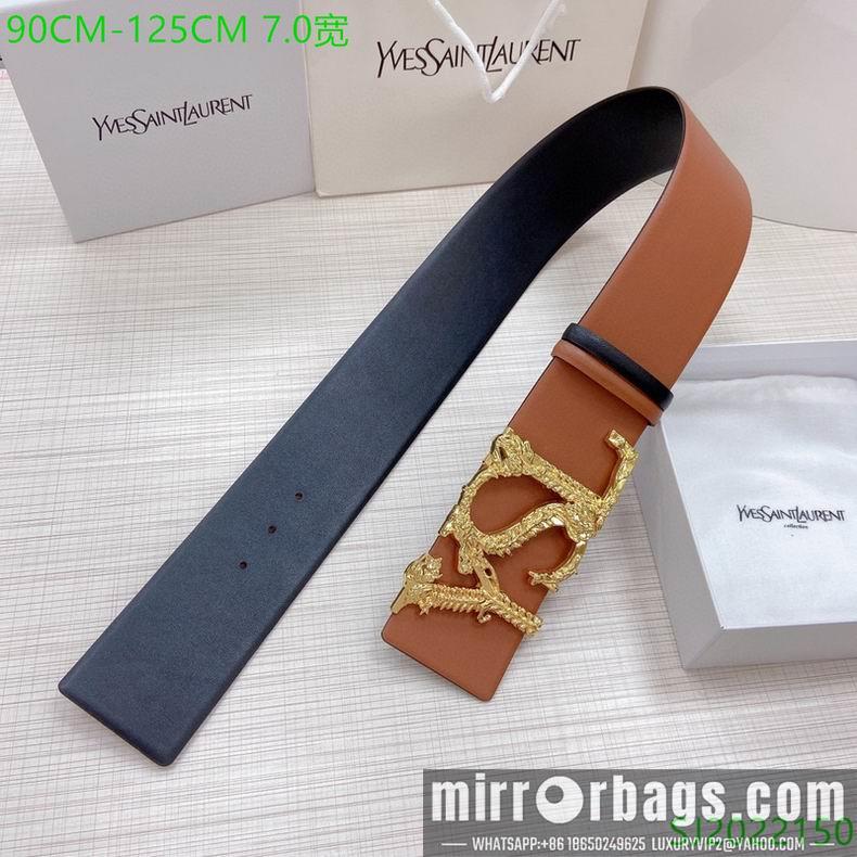 Replica YSL Belt 70mmX90-125cm 7D04