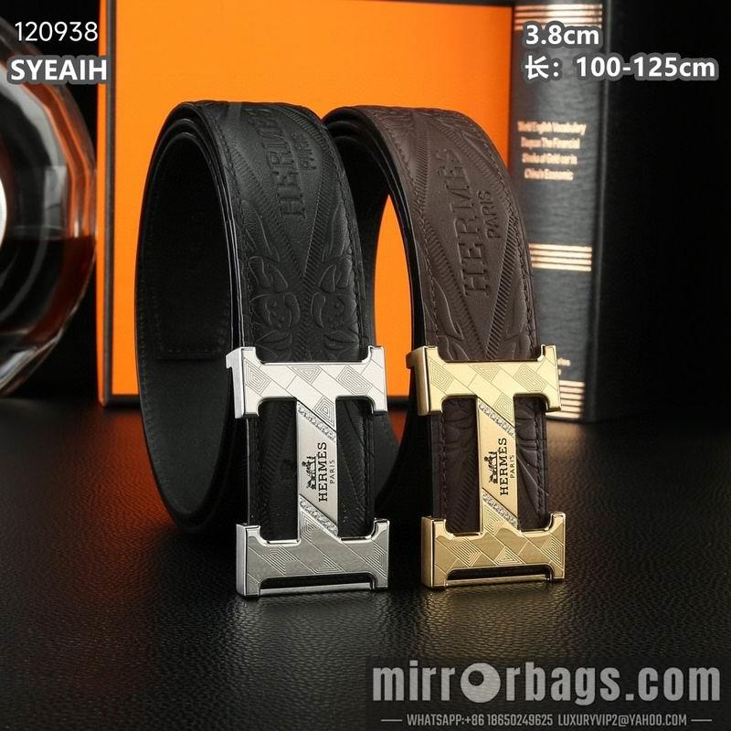 Replica Hermes belt 38mmX100-125cm 8L19