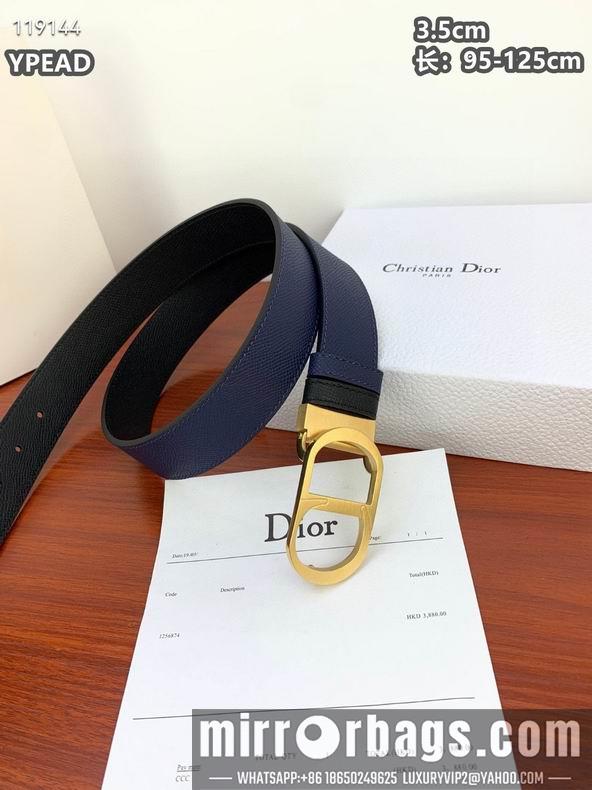 Replica Dior belt 35mmX95-125cm 8L14