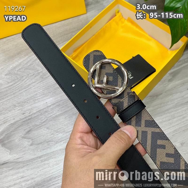 Replica Fendi belt 30mmX95-115cm 8L17