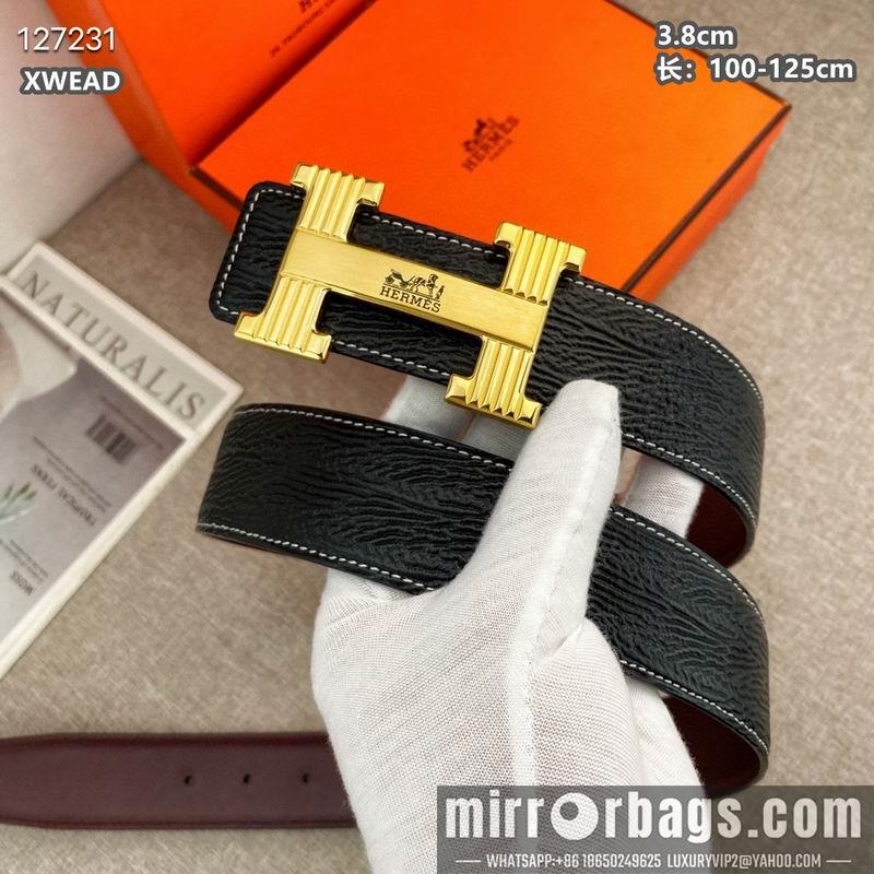 Replica Hermes belt 38mmX100-125cm 8L54