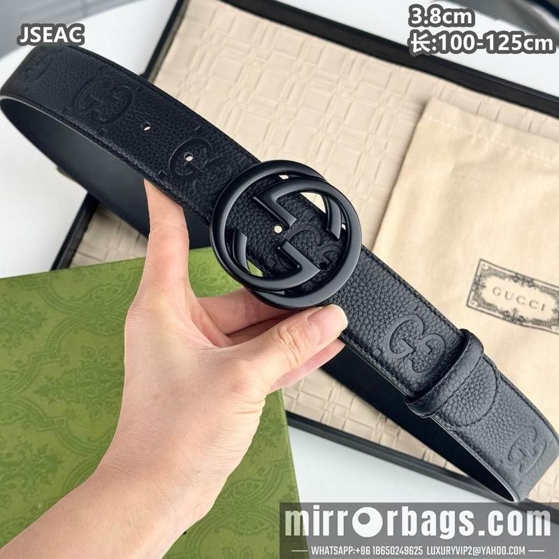 Replica Gucci belt 38mmX100-125cm 8L51