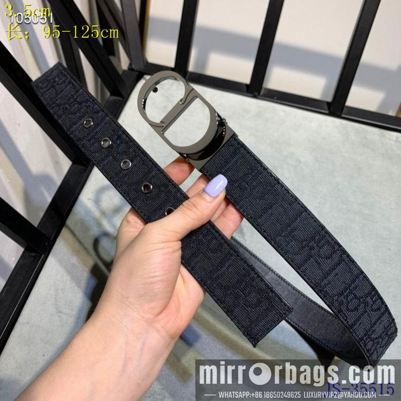 Replica Dior Belt 35mm 95-125cm 8L