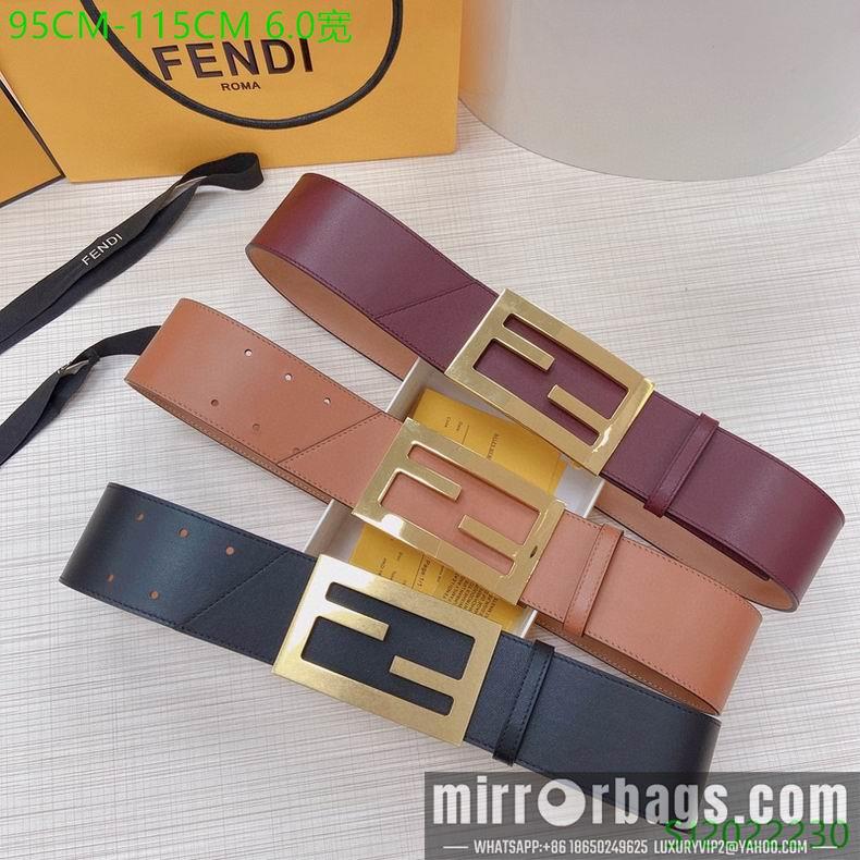 Replica Fendi Belt 60mmX95-115cm 7D02