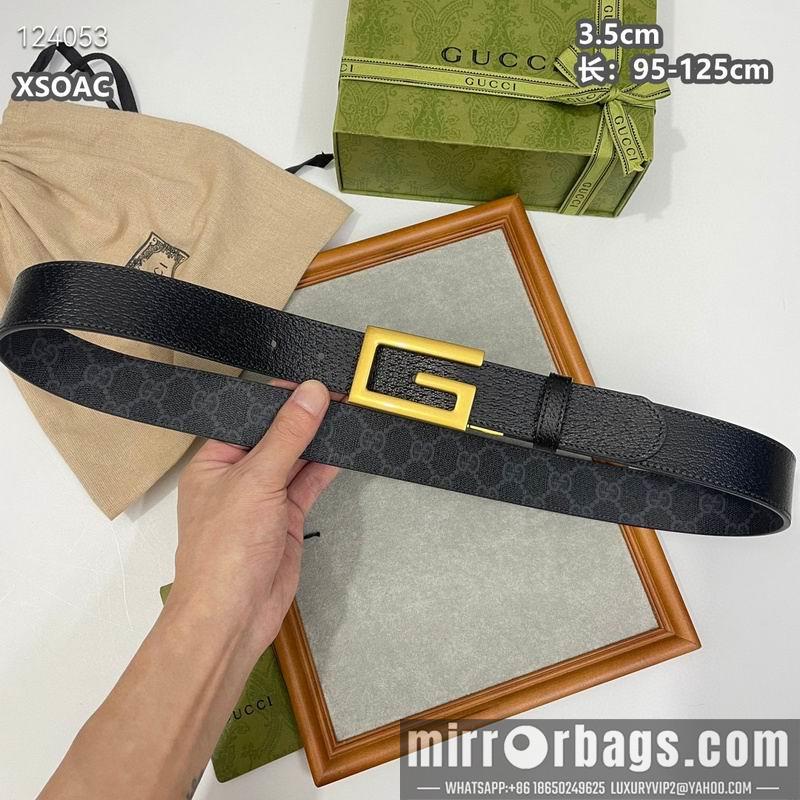 Replica Gucci belt 35mmX95-125cm 8L10