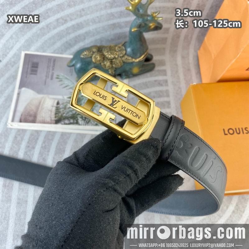 Replica LV belt 35mmX105-125cm 8L78