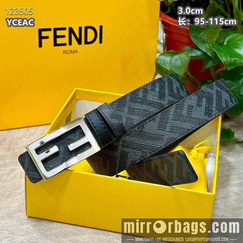 Replica Fendi belt 30mmX95-115cm  8L21