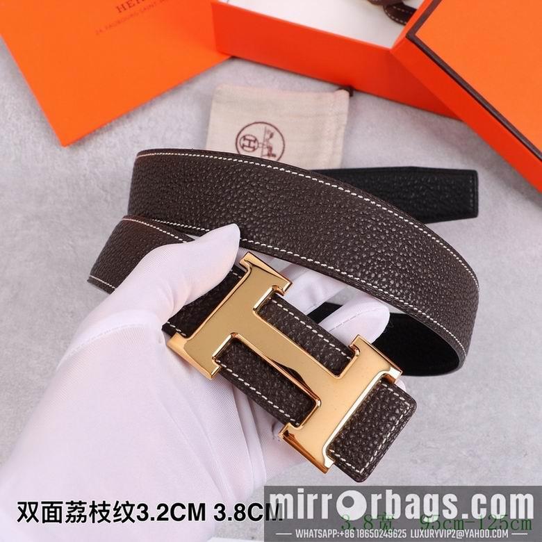 Replica Hermes Belt 38mmX95-125cm 7D86