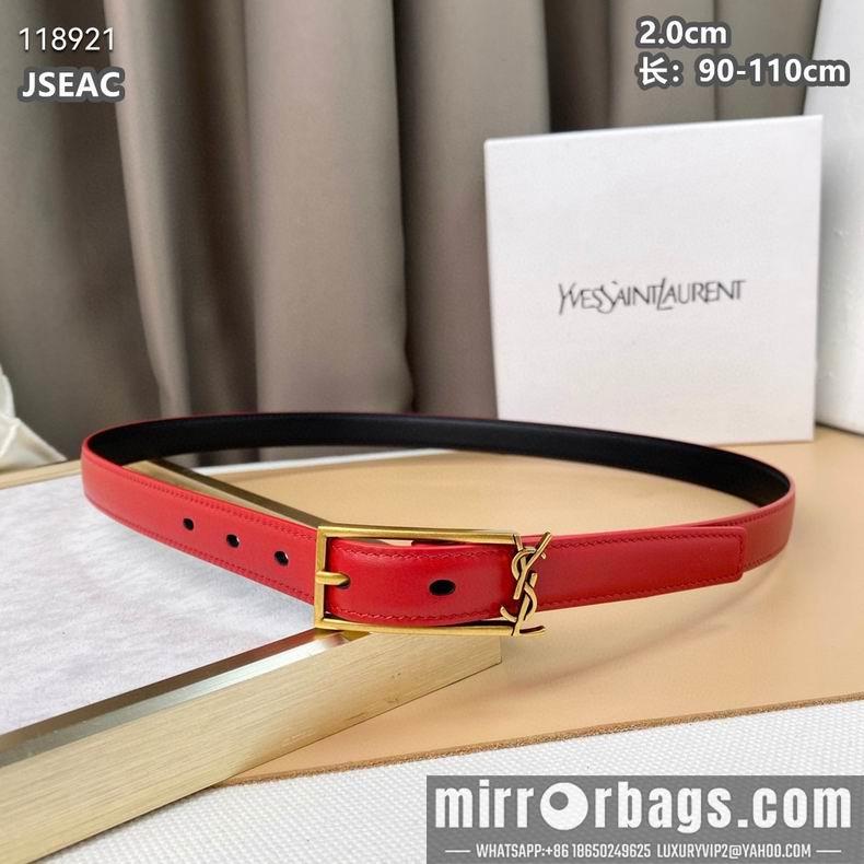 Replica YSL belt 20mmX90-110cm 8L010701