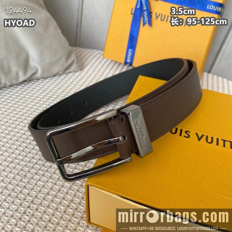 Replica LV belt 35mmX95-125cm 8L13
