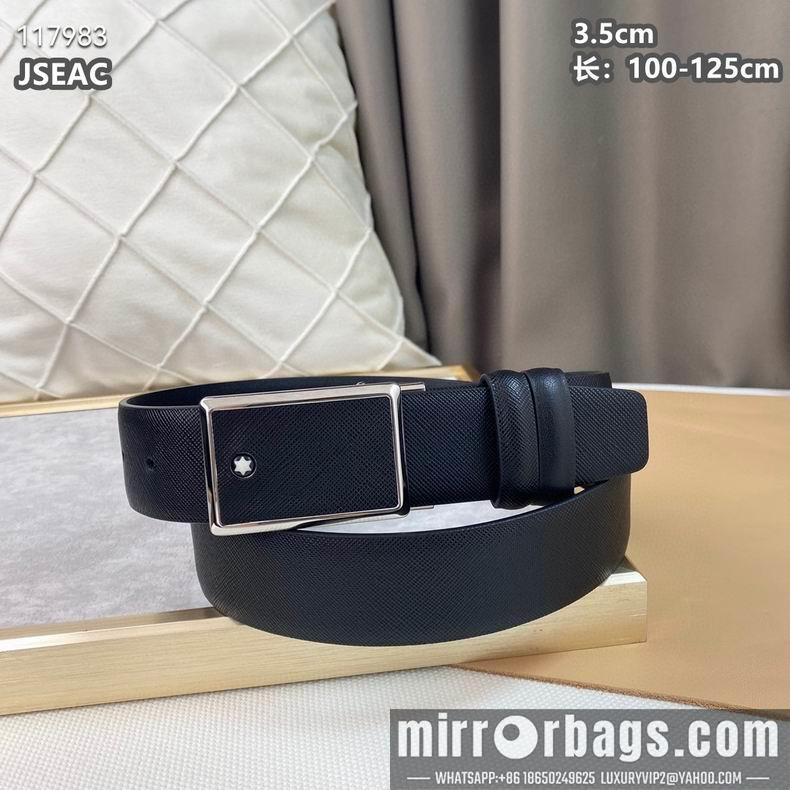 Replica Montblanc belt 35mmX100-125cm 8L10